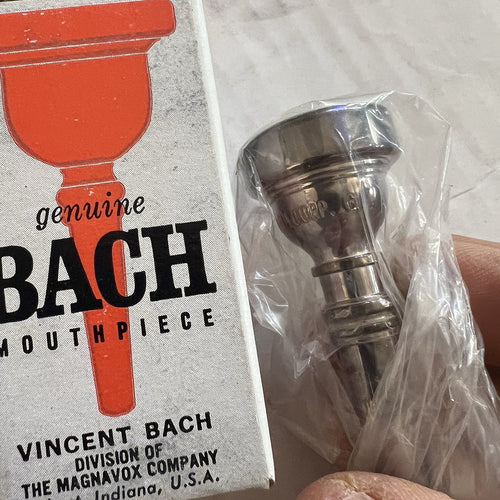 6 Bach Cornet Mouthpiece NOS