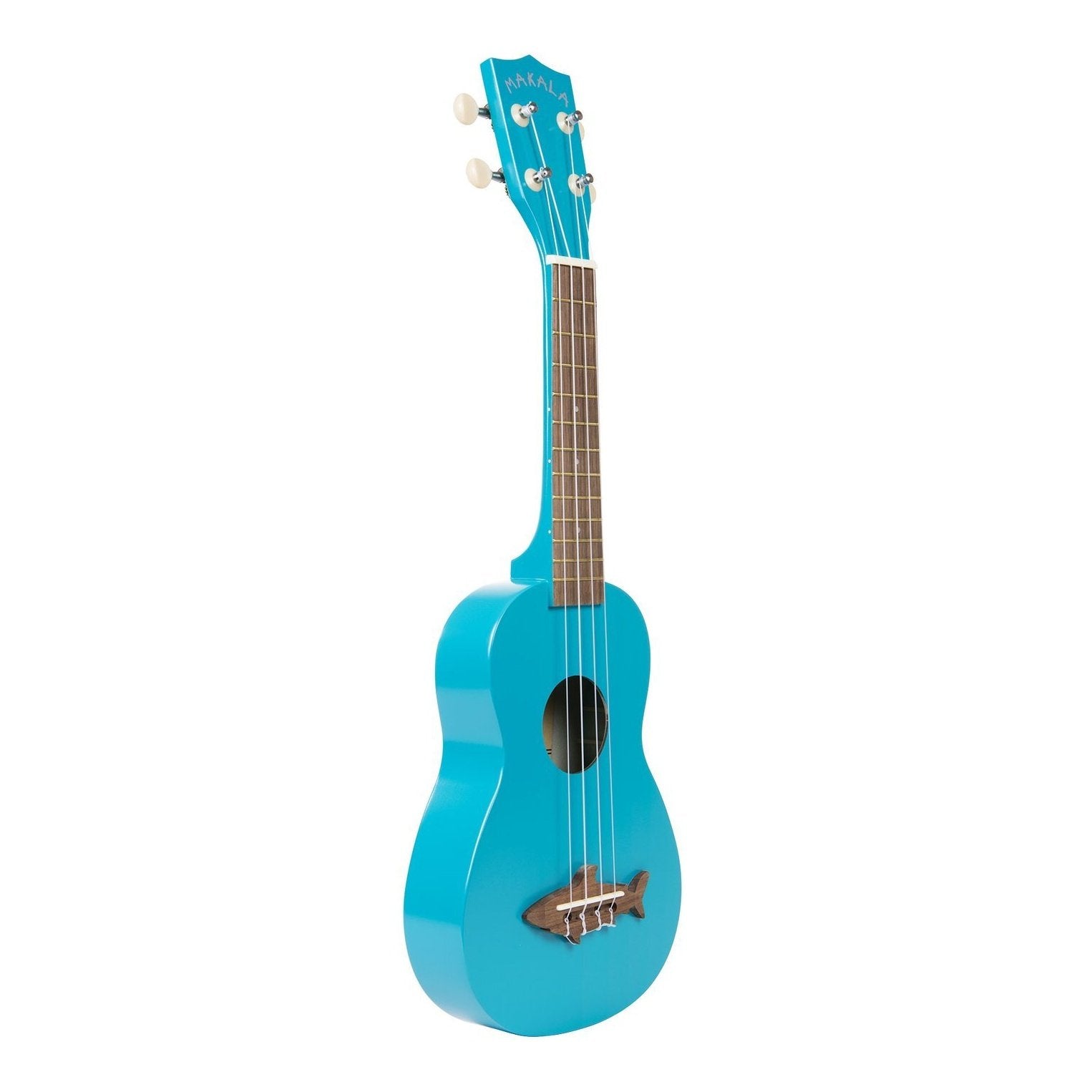 Makala Shark Bridge Soprano Ukulele Blue