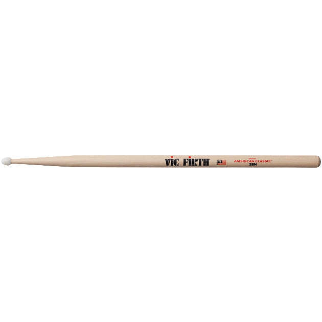Vic Firth American Classic Hickory Wood Tip Drumsticks 2B