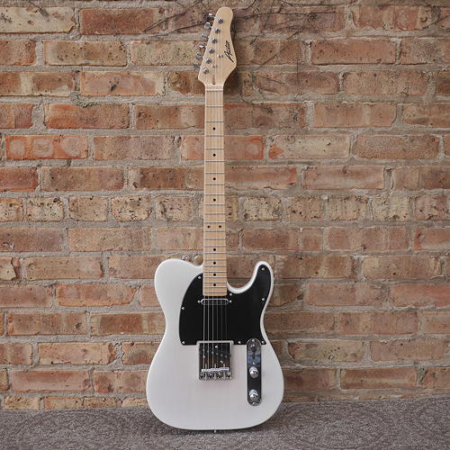 Austin Tele Style Electric Guitar White