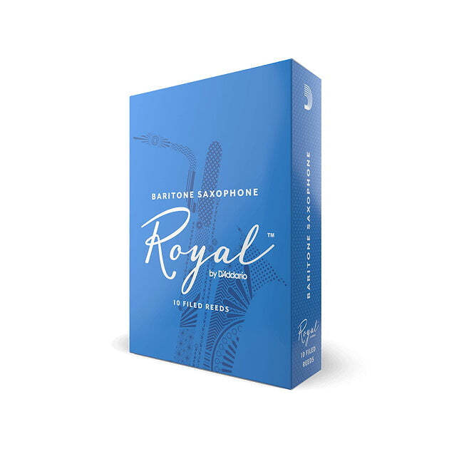 Royal Baritone Saxophone Reeds Strength 3.5 Box of 10