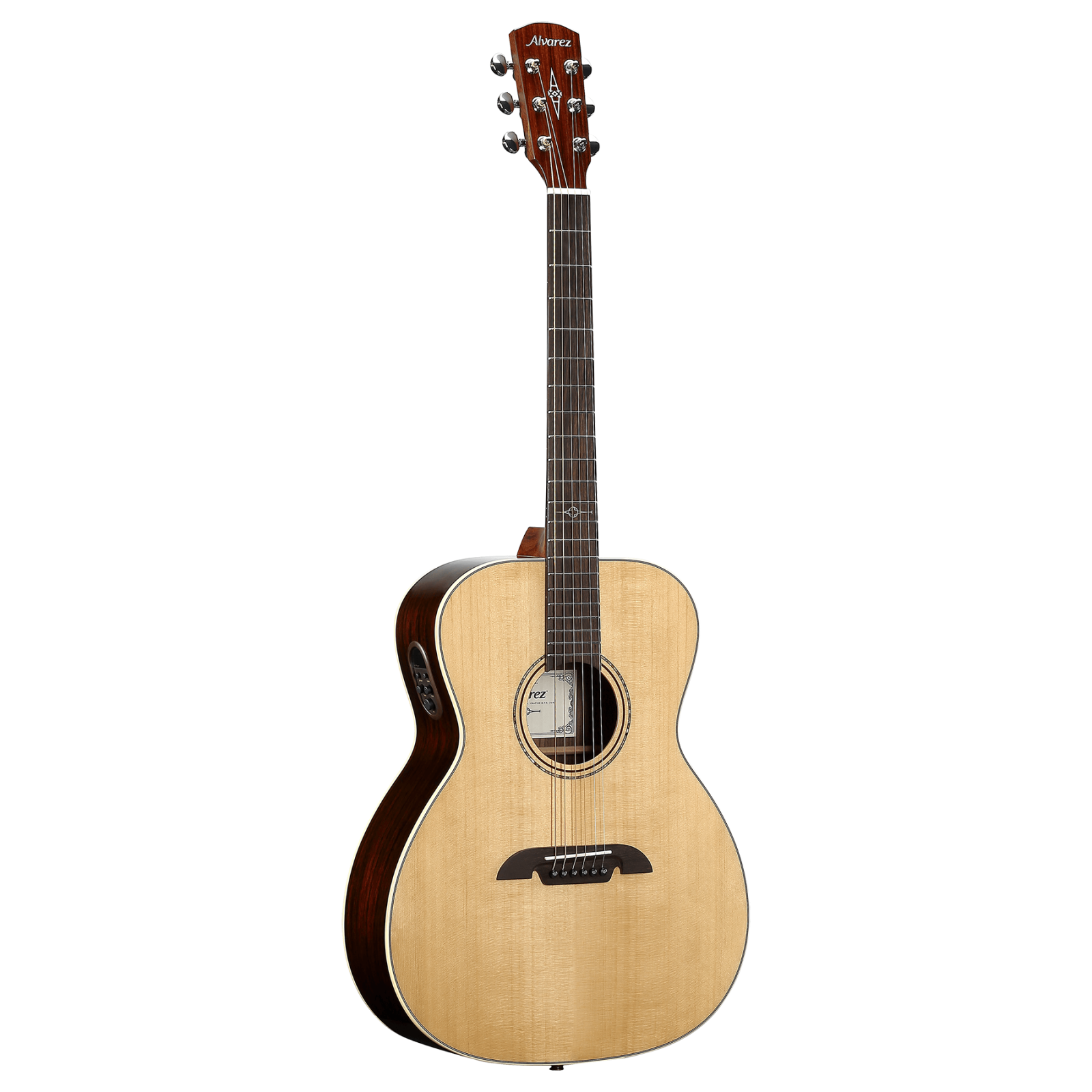 Alvarerz AF70e Artist Folk/OM Acoustic Electric Guitar Non/Cutaway