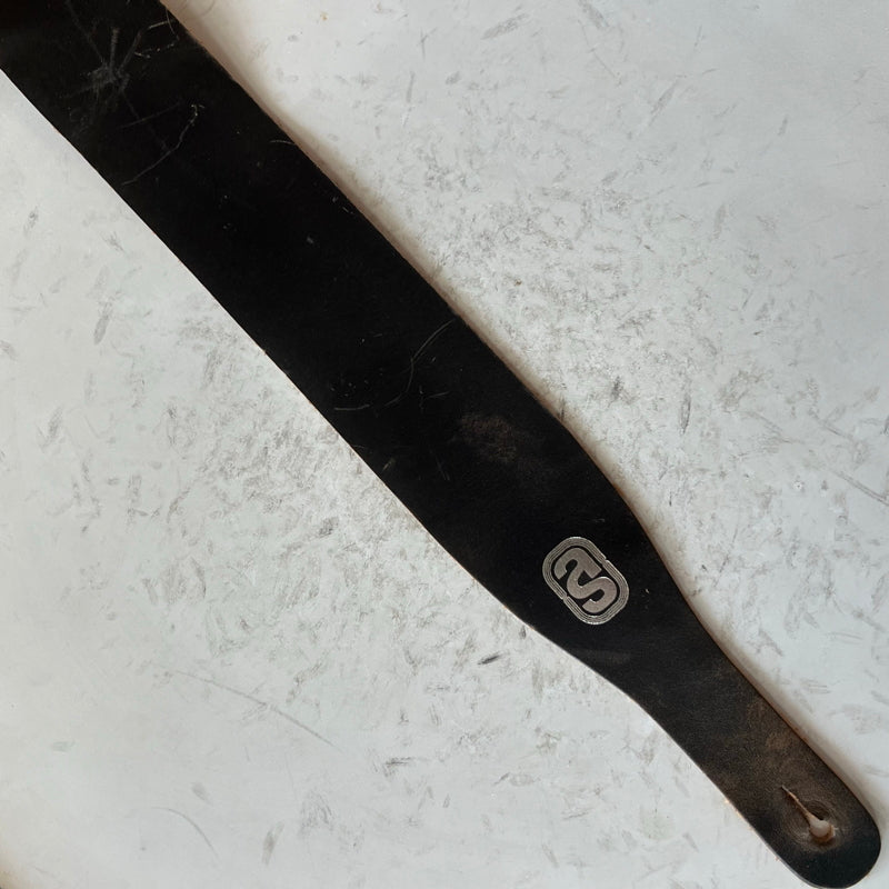 "AS" Leather Guitar Strap used
