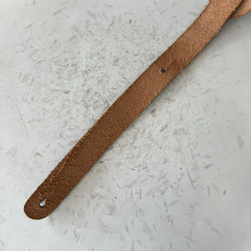 "AS" Leather Guitar Strap used
