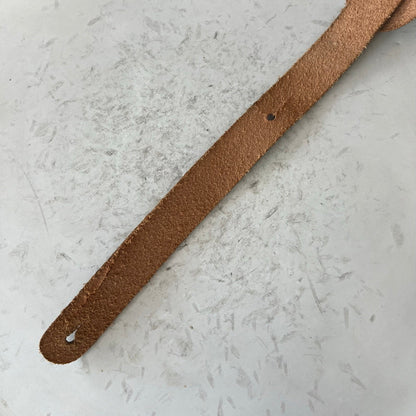 "AS" Leather Guitar Strap used