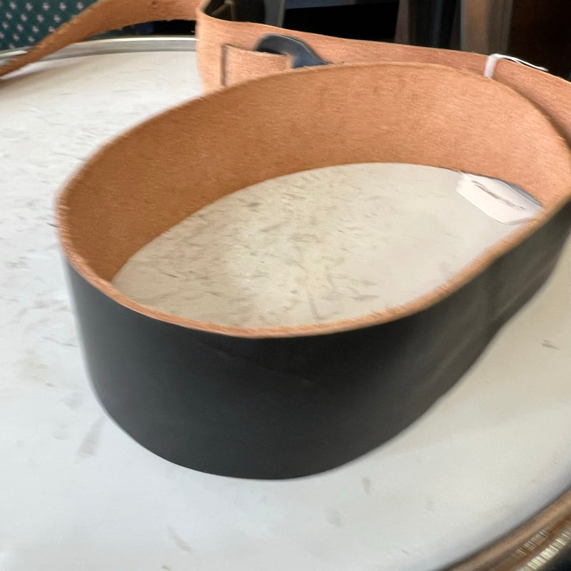"AS" Leather Guitar Strap used