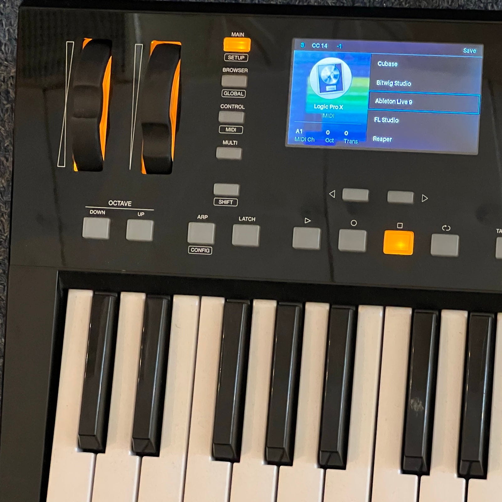 Akai Professional Advance 49 Keyboard Controller - Used