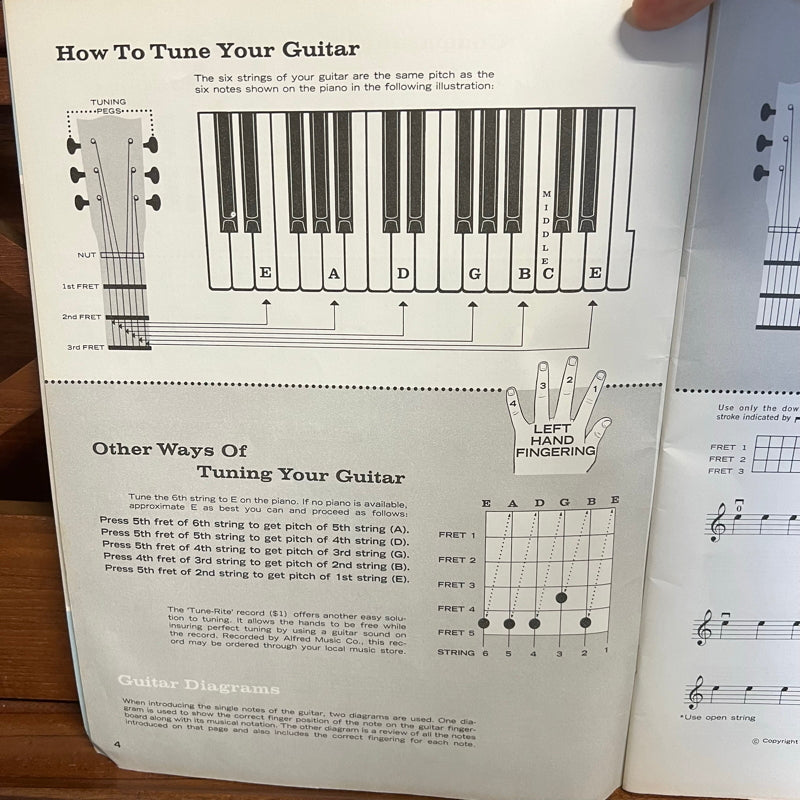 Alfred's Basic Guitar Method Book 1 - Used