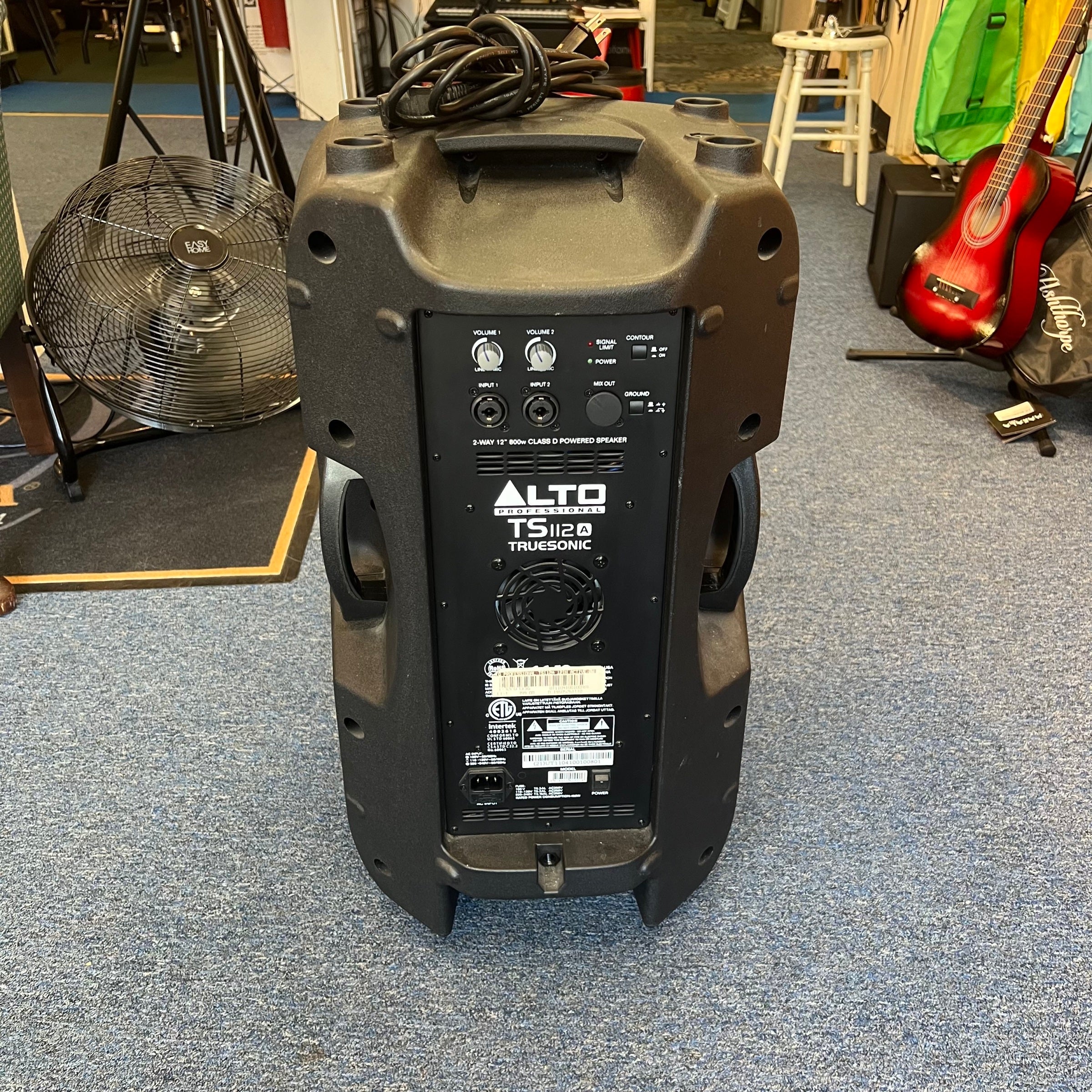 Alto Professional TS112A Truesonic Powered Main/Monitor PA Speaker, used