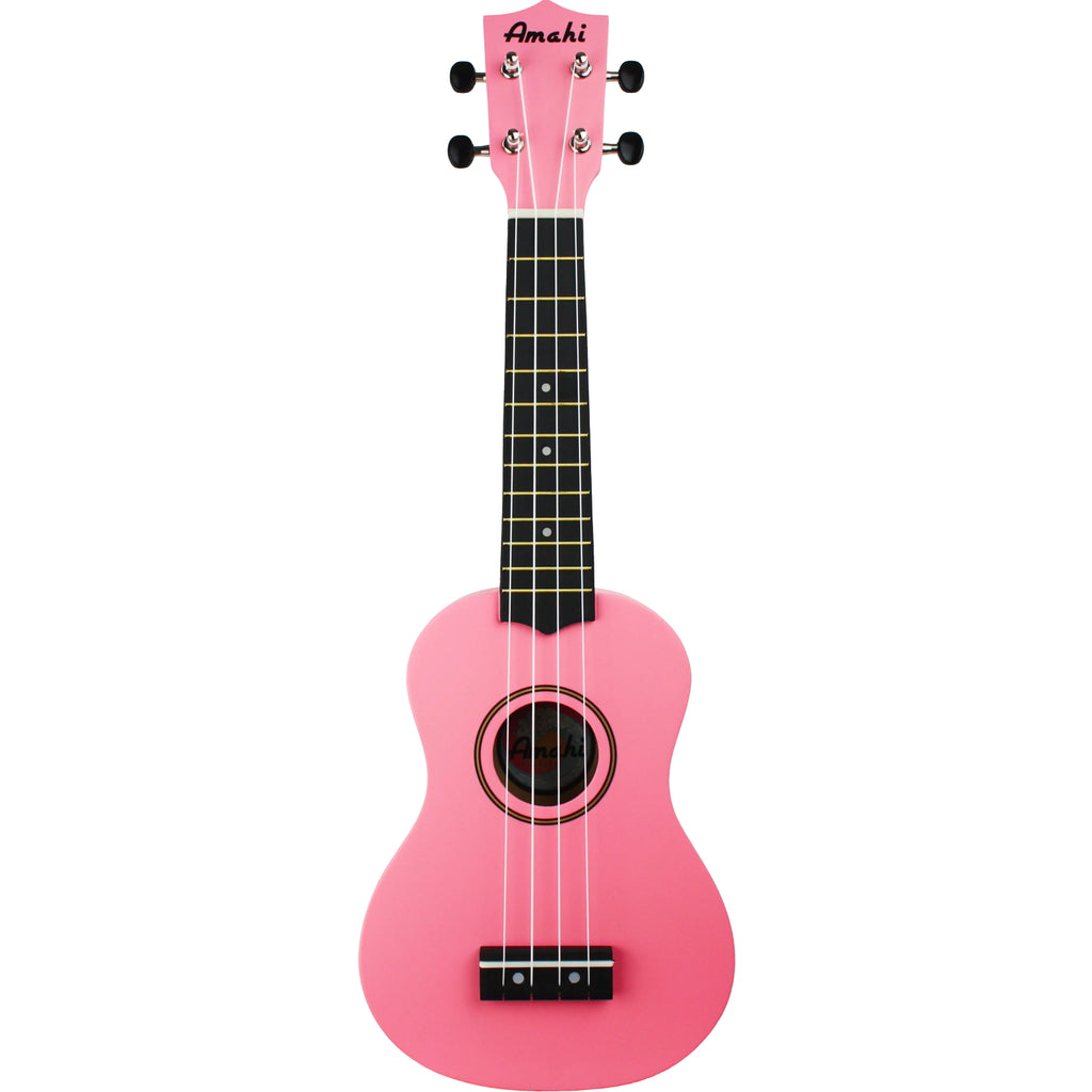 Amahi Baby Pink Soprano Ukulele (PNUKPI)