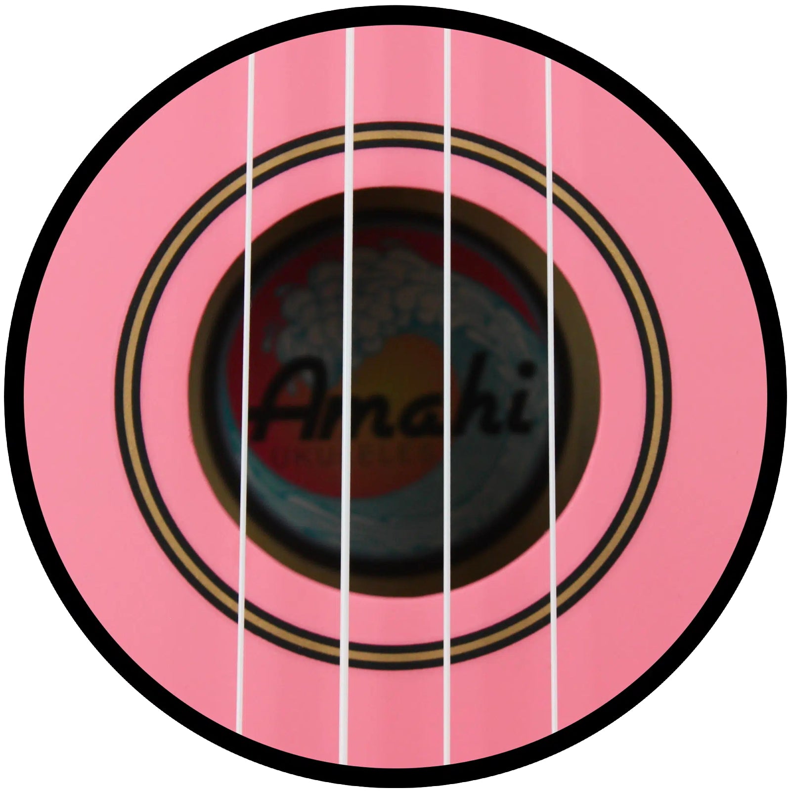 Amahi Baby Pink Soprano Ukulele (PNUKPI)
