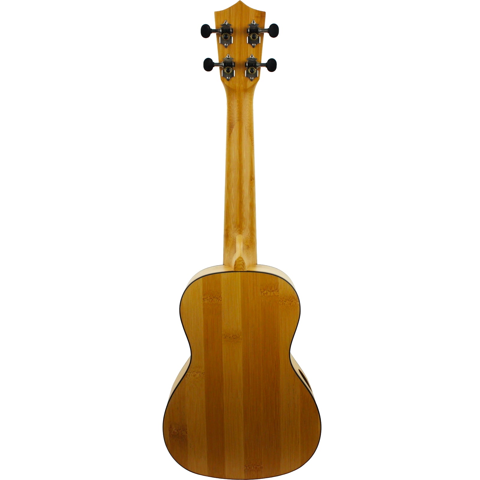 Amahi Classic Bamboo Concert Ukulele (NF335C) – Offset/Side Soundhole