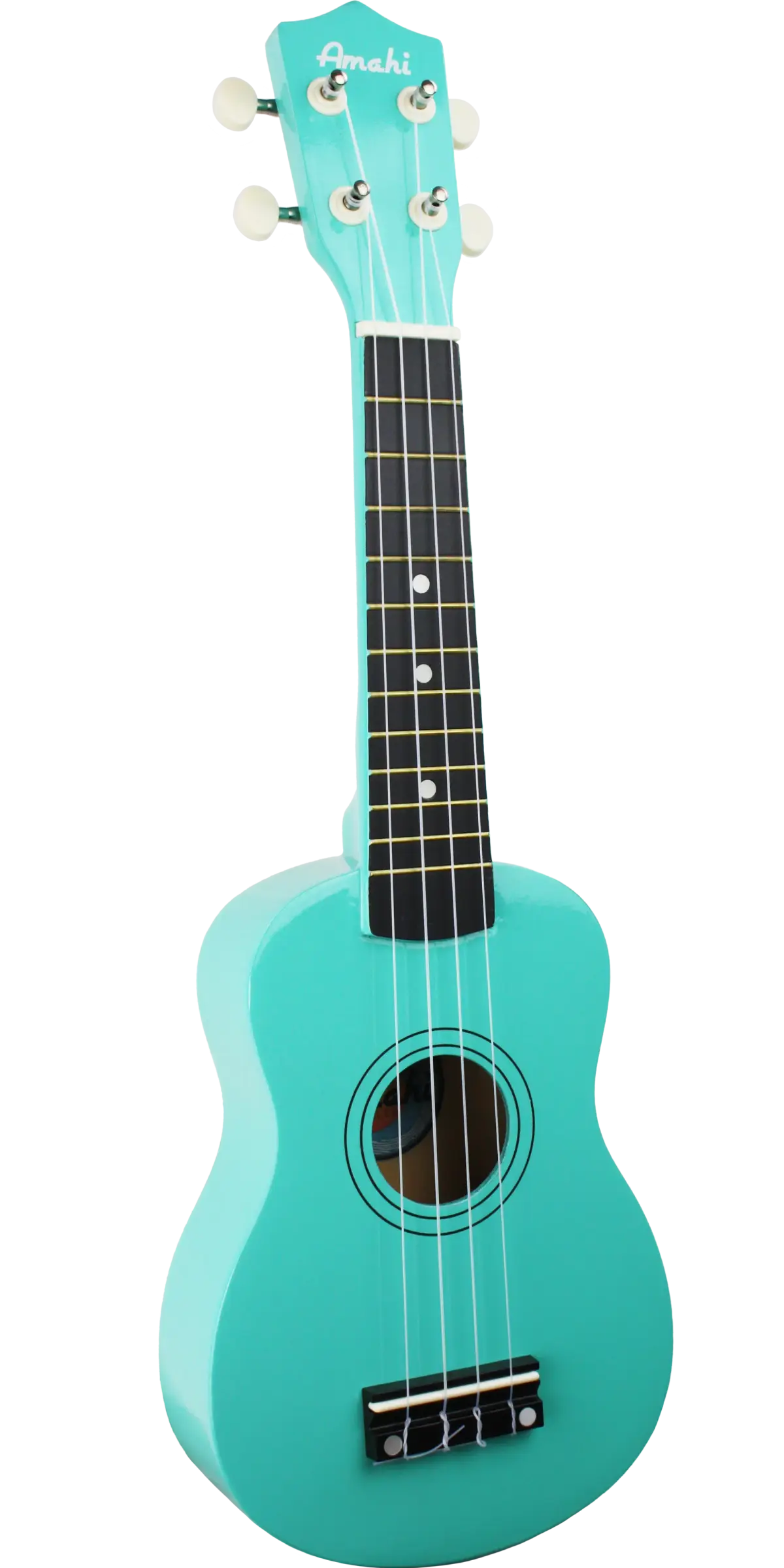 Amahi Jelly Bean Celeste Blast Blue Ukulele, Soprano