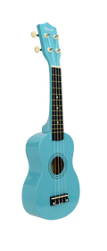 Amahi Jelly Bean Glacier Blueberry Ukulele, Soprano