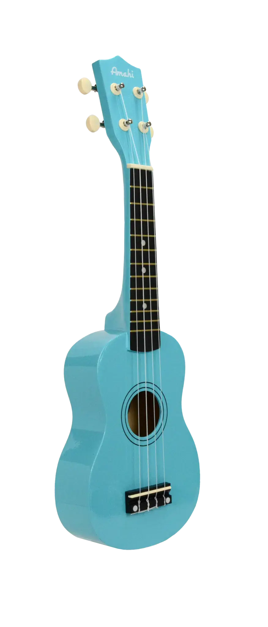 Amahi Jelly Bean Glacier Blueberry Ukulele, Soprano