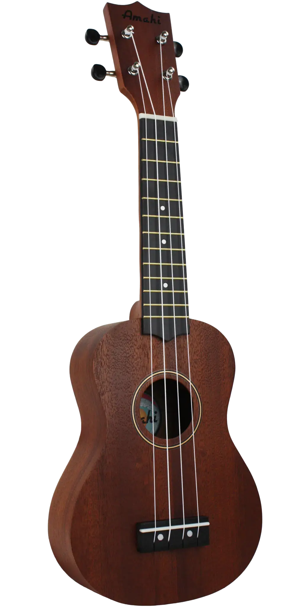 Amahi Mahogany Soprano Ukulele UK120S