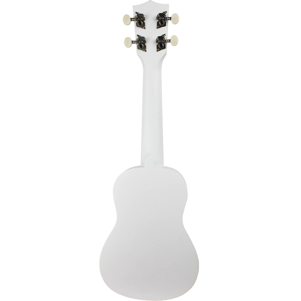 Amahi Paper White Soprano Ukulele (PNUKWH)