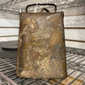 Antique Large Hand Made Metal Cowbell with Original Bell Clapper, VIntage
