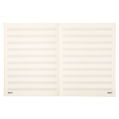 Archives Standard Bound Manuscript Paper Book, 10 Stave, 48 Pages