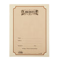 Archives Standard Bound Manuscript Paper Book, 10 Stave, 48 Pages
