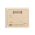 Archives Spiral Bound Manuscript Paper Book, 6 Stave, 64 Pages