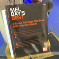 Mel Bay's Best 4-String Full-Page Tab Book with Tear-out Sheets