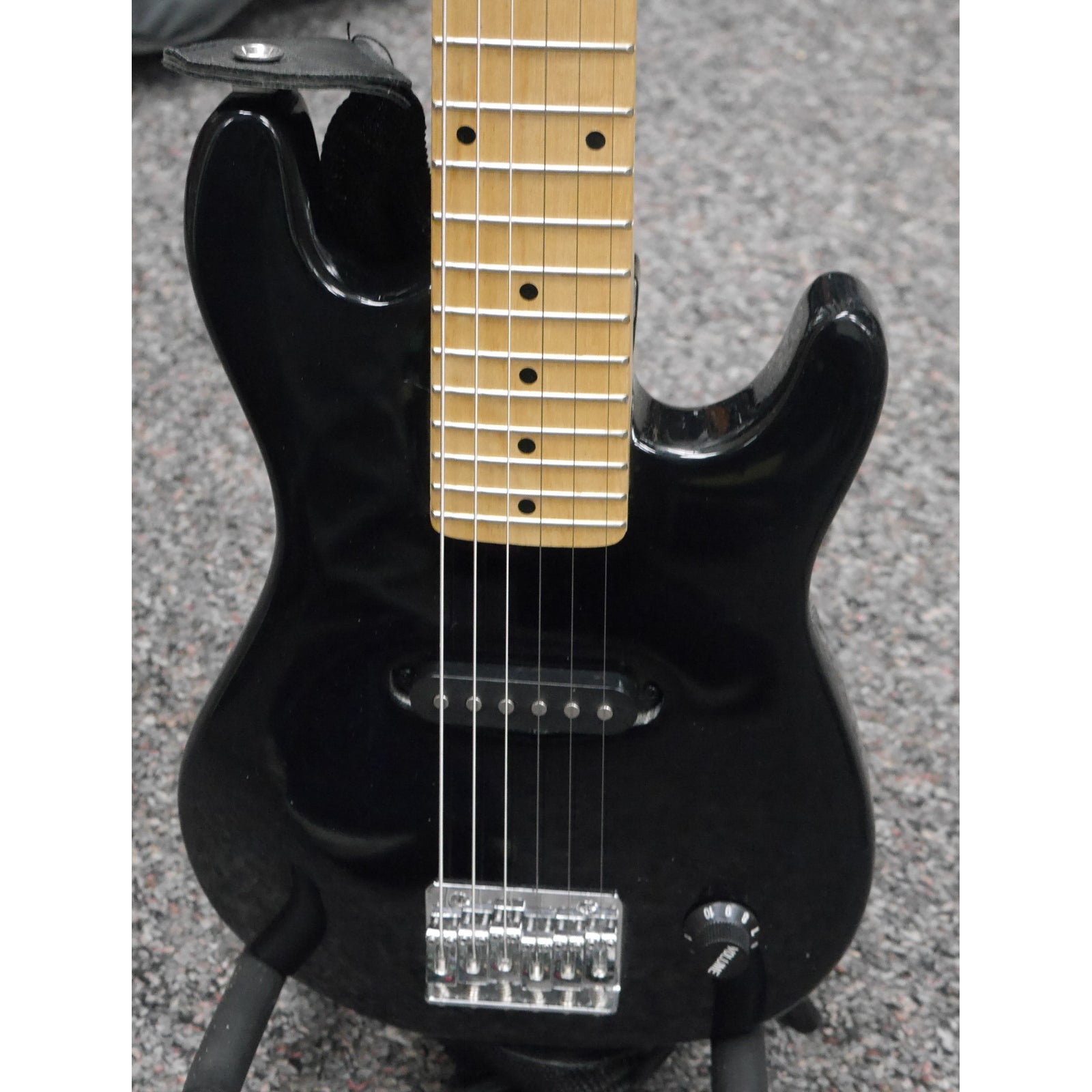 BC Mini Travel Electric Guitar - Black