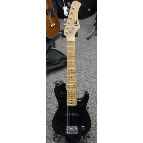 BC Mini Travel Electric Guitar - Black