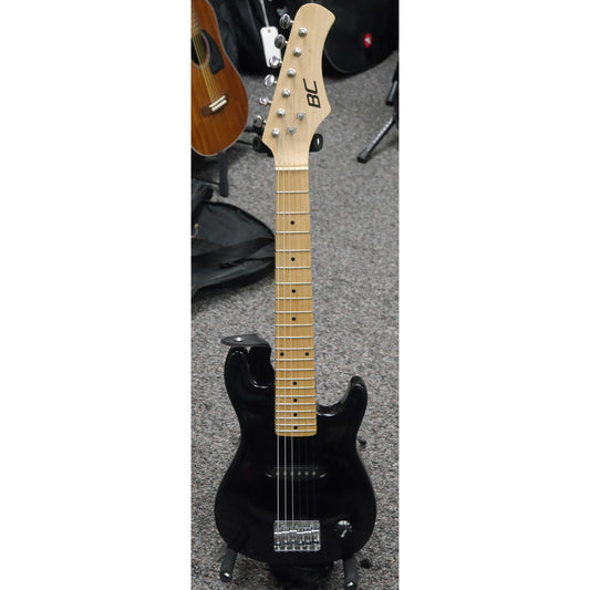 BC Mini Travel Electric Guitar - Black