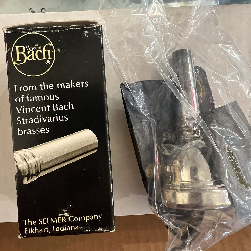 Bach Trombone/Baritone/Euphonium Mouthpiece S350 12 NOS - Genuine Bach, New Old Stock