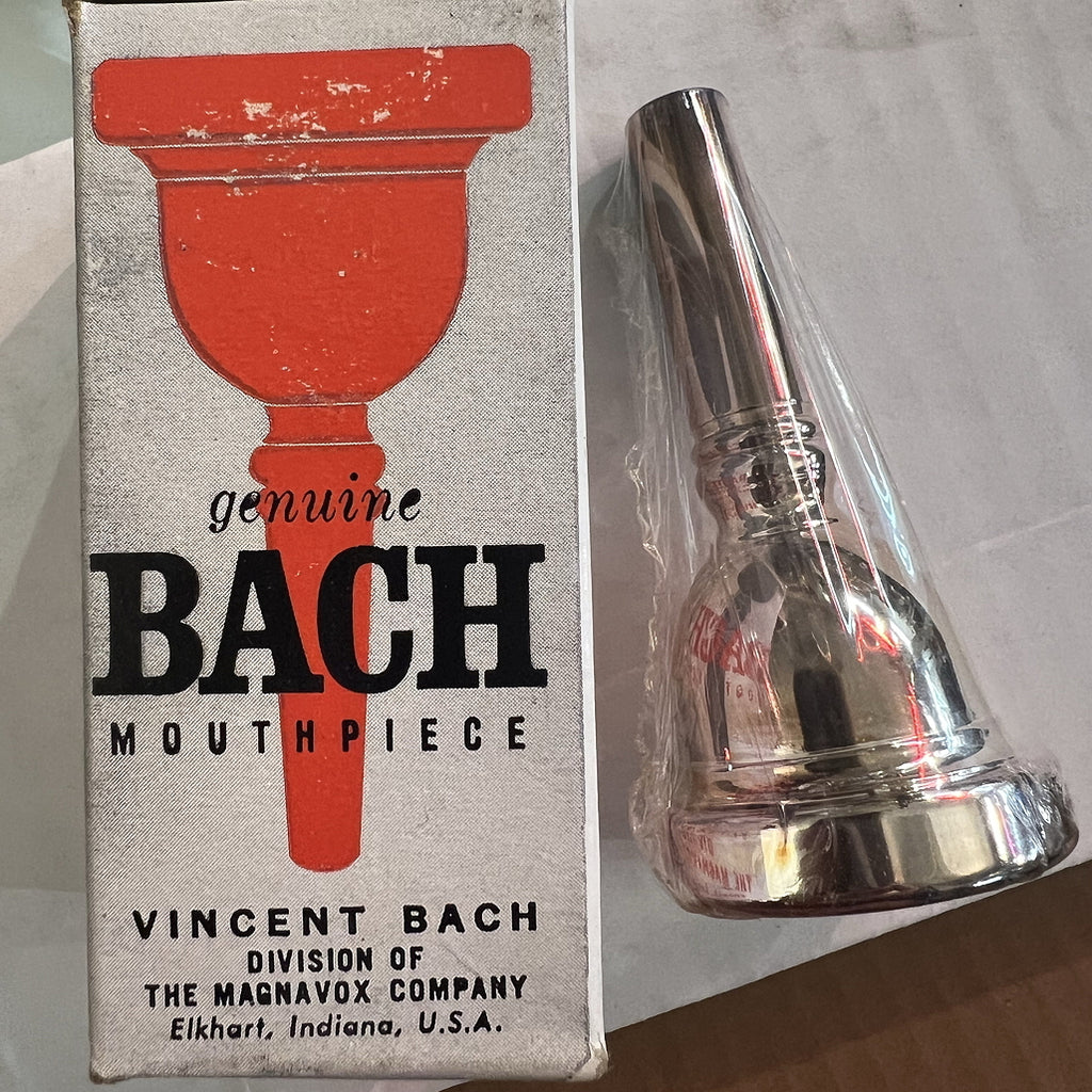 Bach Trombone/Baritone/Euphonium Mouthpiece S350 15 NOS - Genuine Bach, New Old Stock