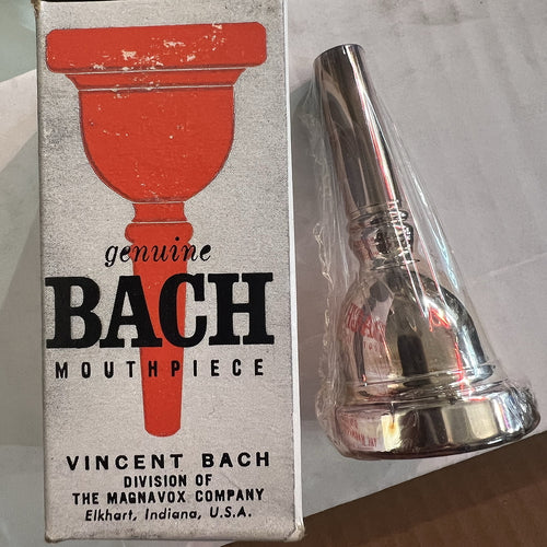 Bach Trombone/Baritone/Euphonium Mouthpiece S350 15 NOS - Genuine Bach, New Old Stock