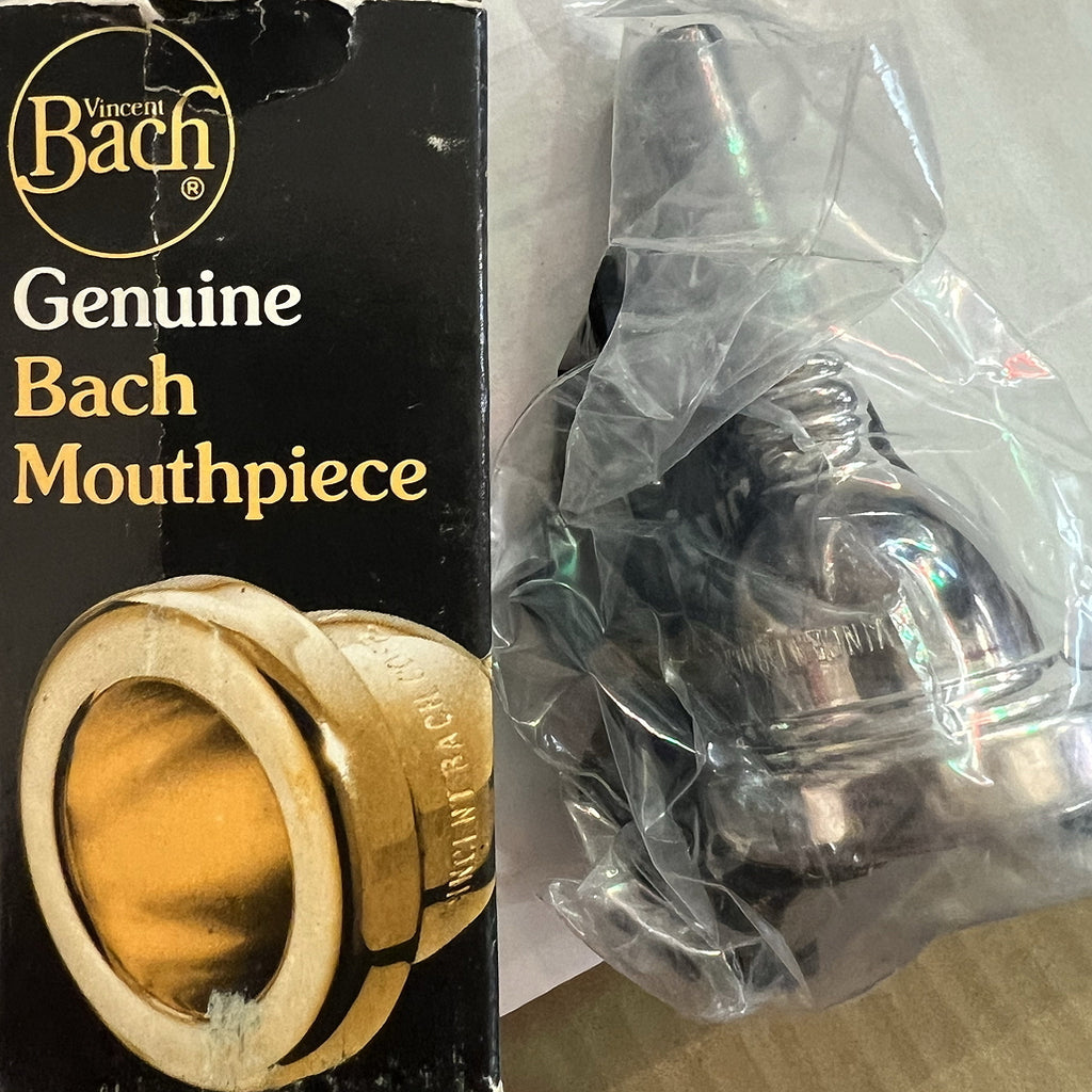 Bach Trombone/Baritone/Euphonium Mouthpiece S350 6 NOS - Genuine Bach, New Old Stock