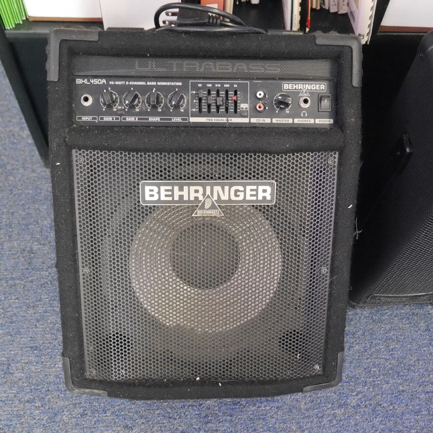 Behringer BXL450A Bass Amp Used