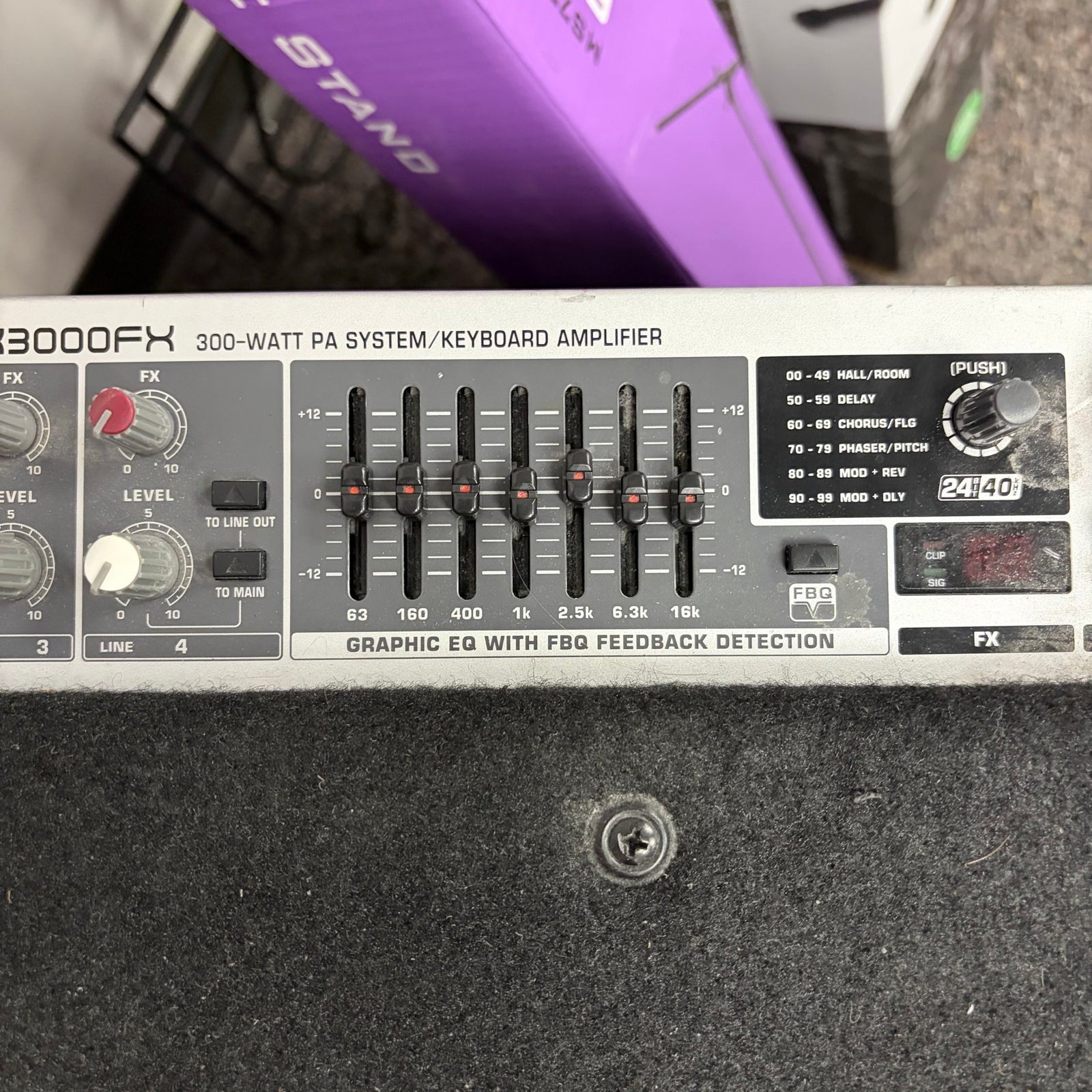 Behringer K3000FX Keyboard AMP/PA