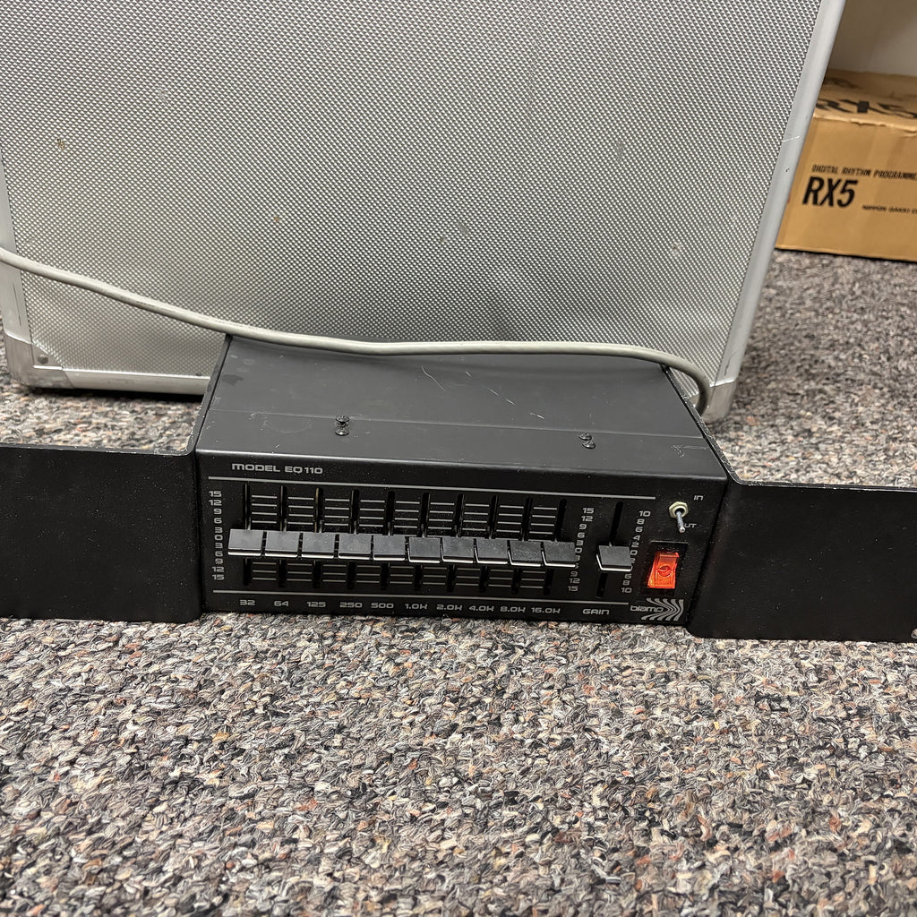 Biamp Model EQ/110 Graphic Equalizer