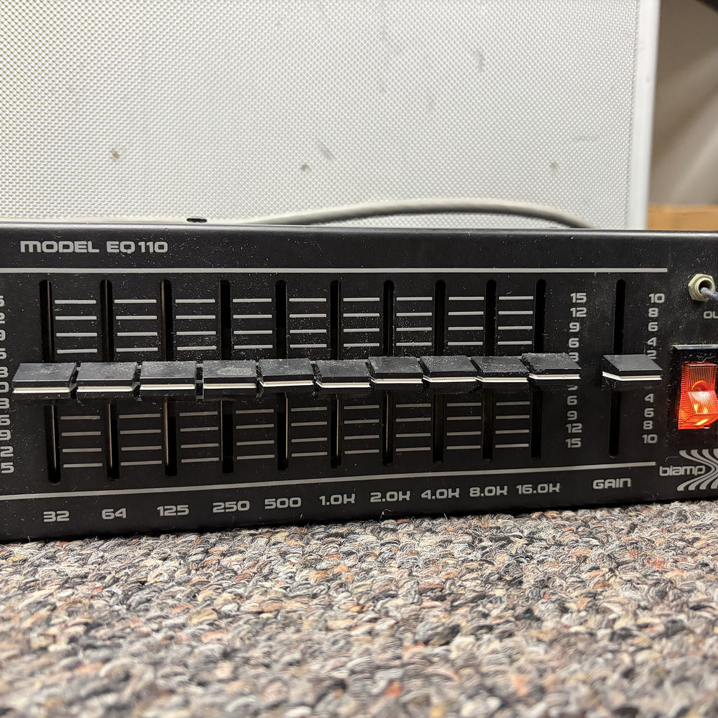 Biamp Model EQ/110 Graphic Equalizer