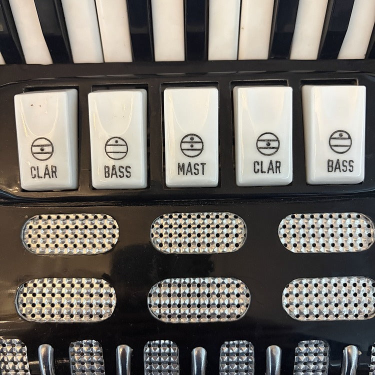 Casino Piano Accordion Black, Used