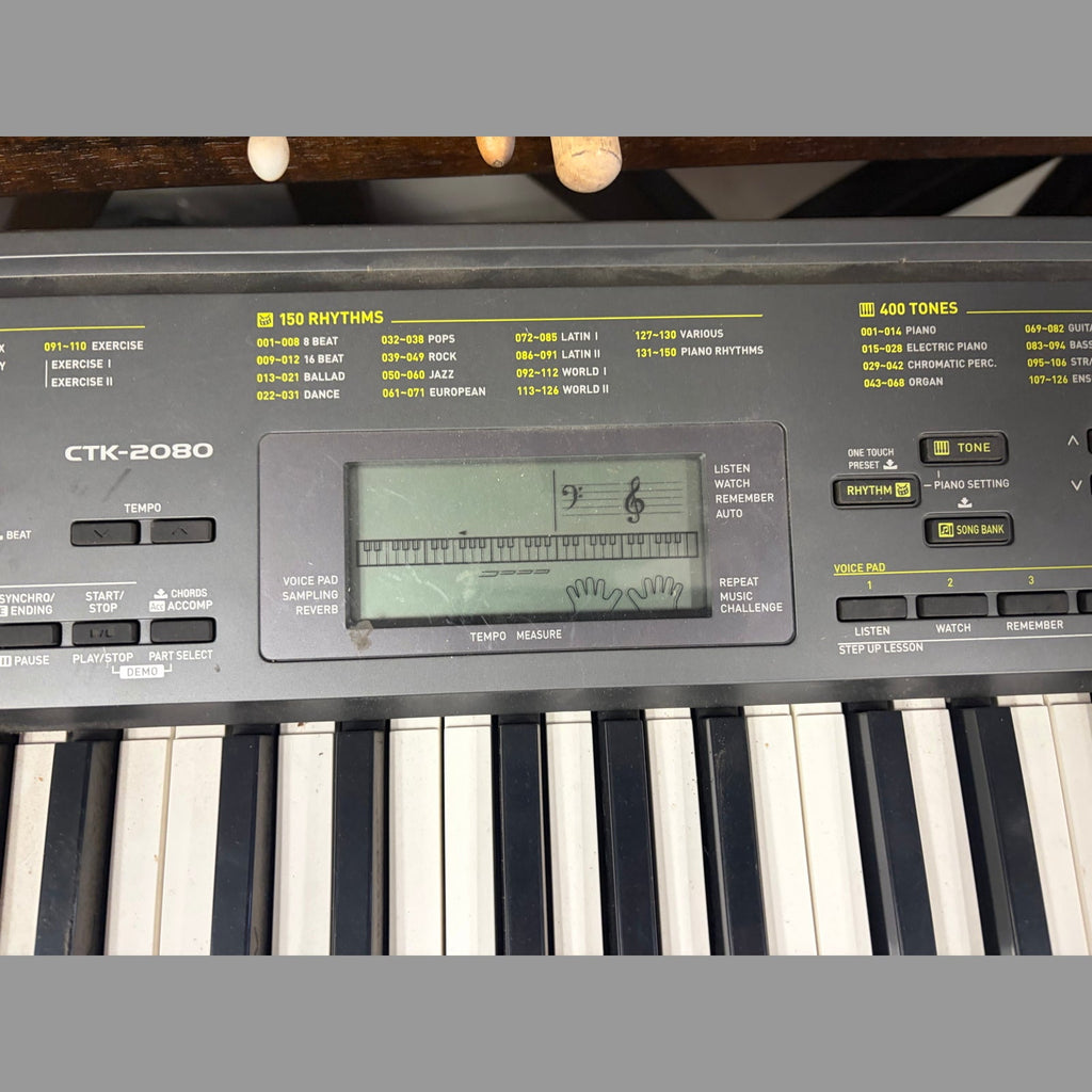 Casio CTK-2080 61-Key Portable Electronic Keyboard - Used