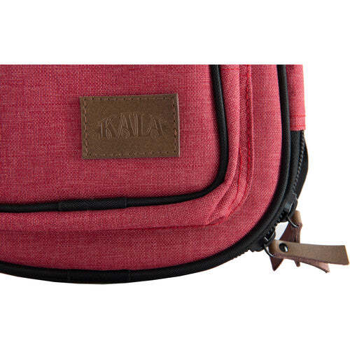 Kala Sonoma Deluxe Concert Ukulele Cloth Case Red