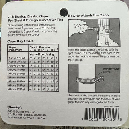 Dunlop 71SD Guitar Capo