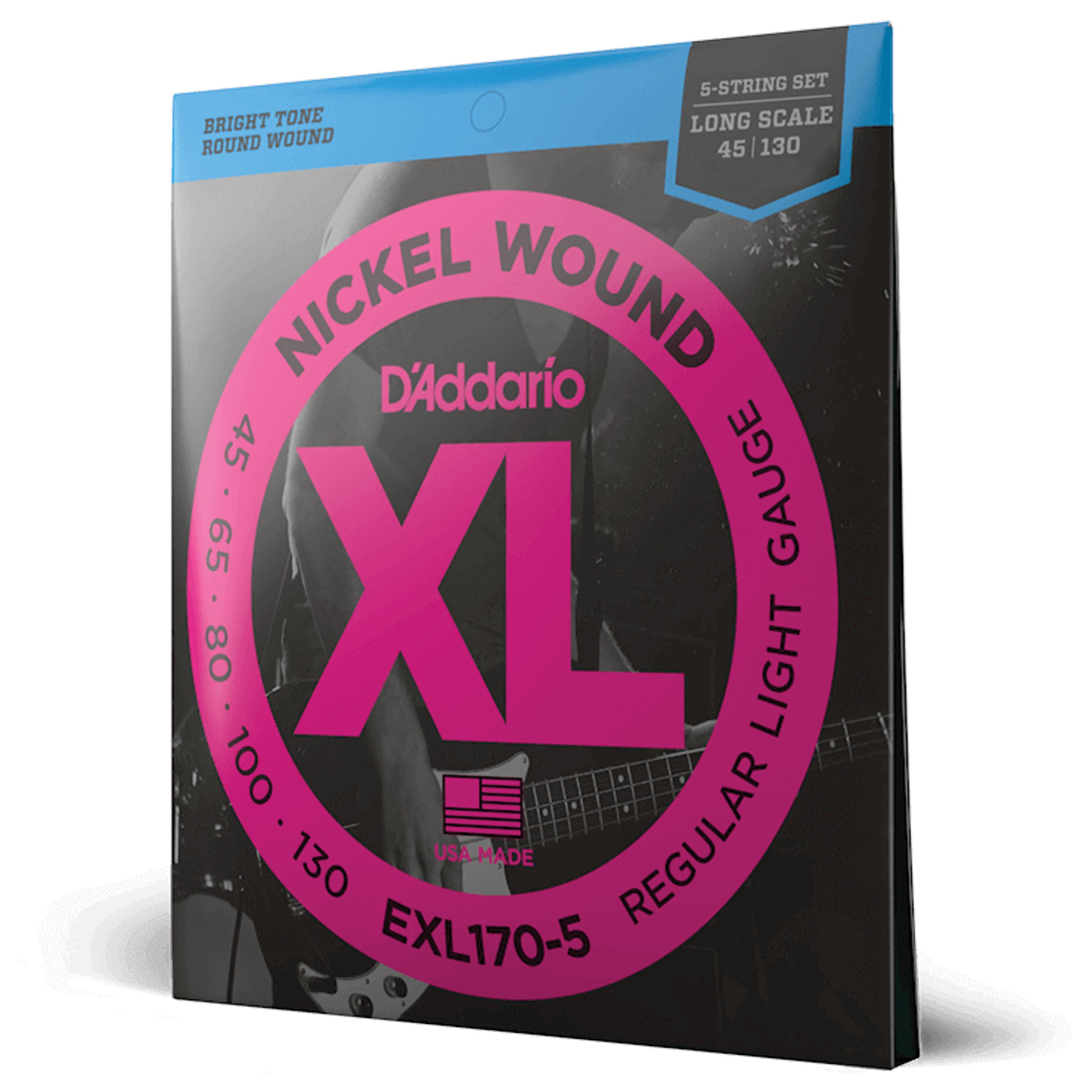 D'addario EXL170-5 5-string bass strings