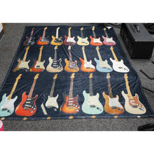 Load image into Gallery viewer, Electric Guitar Soft Fleece Throw Blanket
