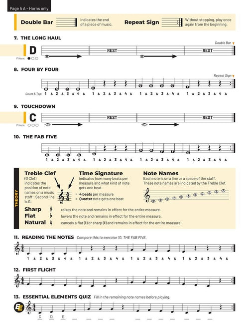 Essential Elements for Band – French Horn 1 with Online Resources