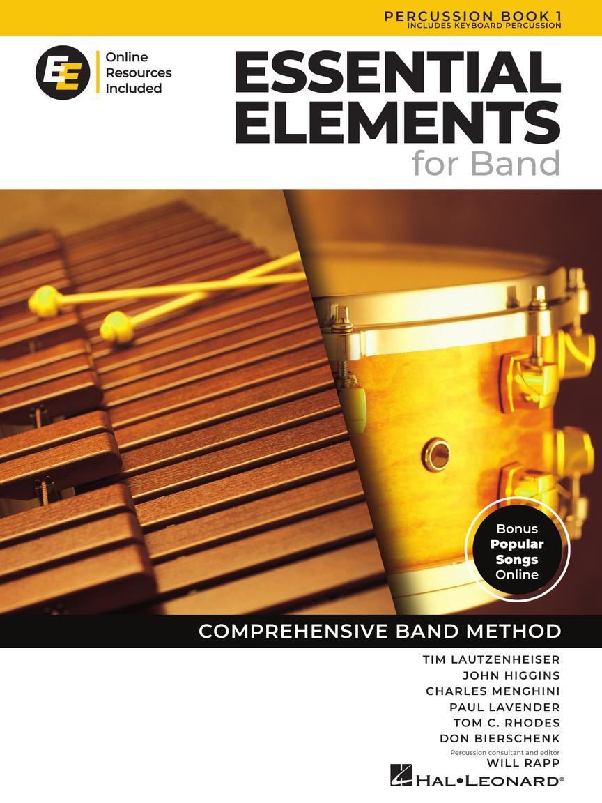 Essential Elements for Band – Percussion Book 1 with Online Resources