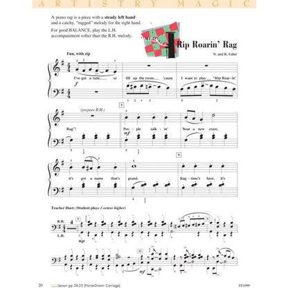 Piano Adventures Level 2B - Technique & Artistry Book - 2nd Edition