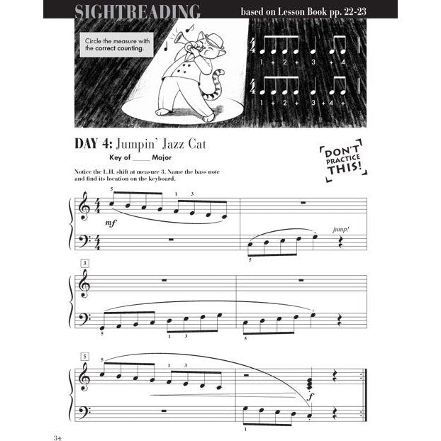 Level 2B - Sightreading Book