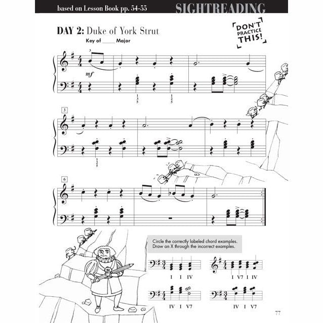 Level 2B - Sightreading Book