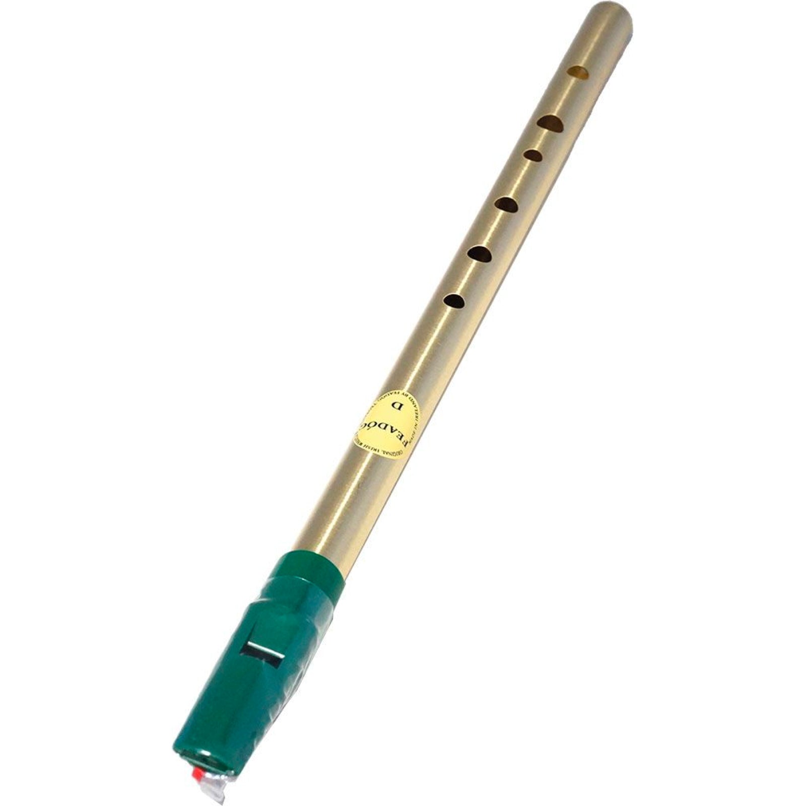 Feadog FW07 Brass High D Whistle, Single