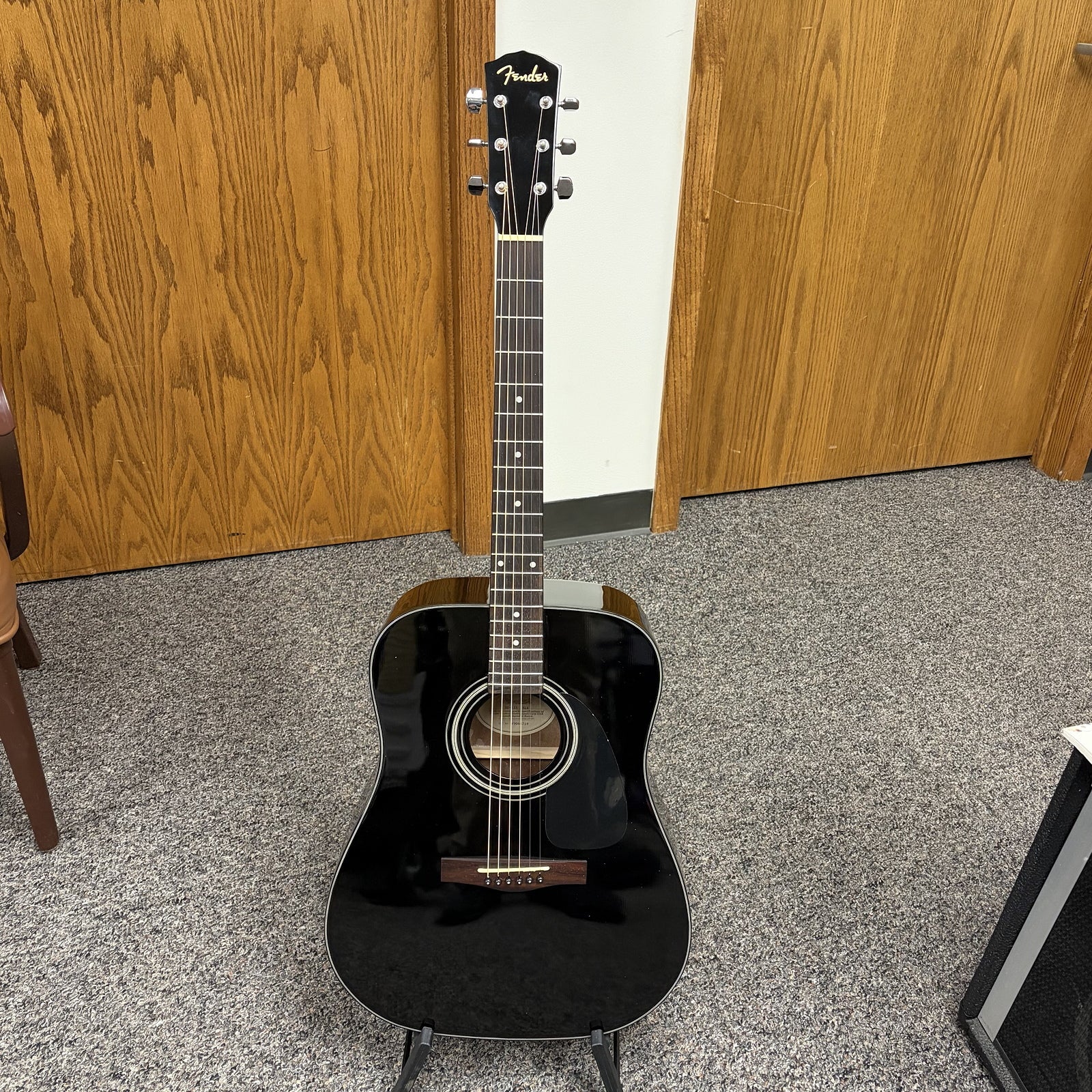 Fender Acoustic Electric Guitar DG11E-BLK Black - Excellent
